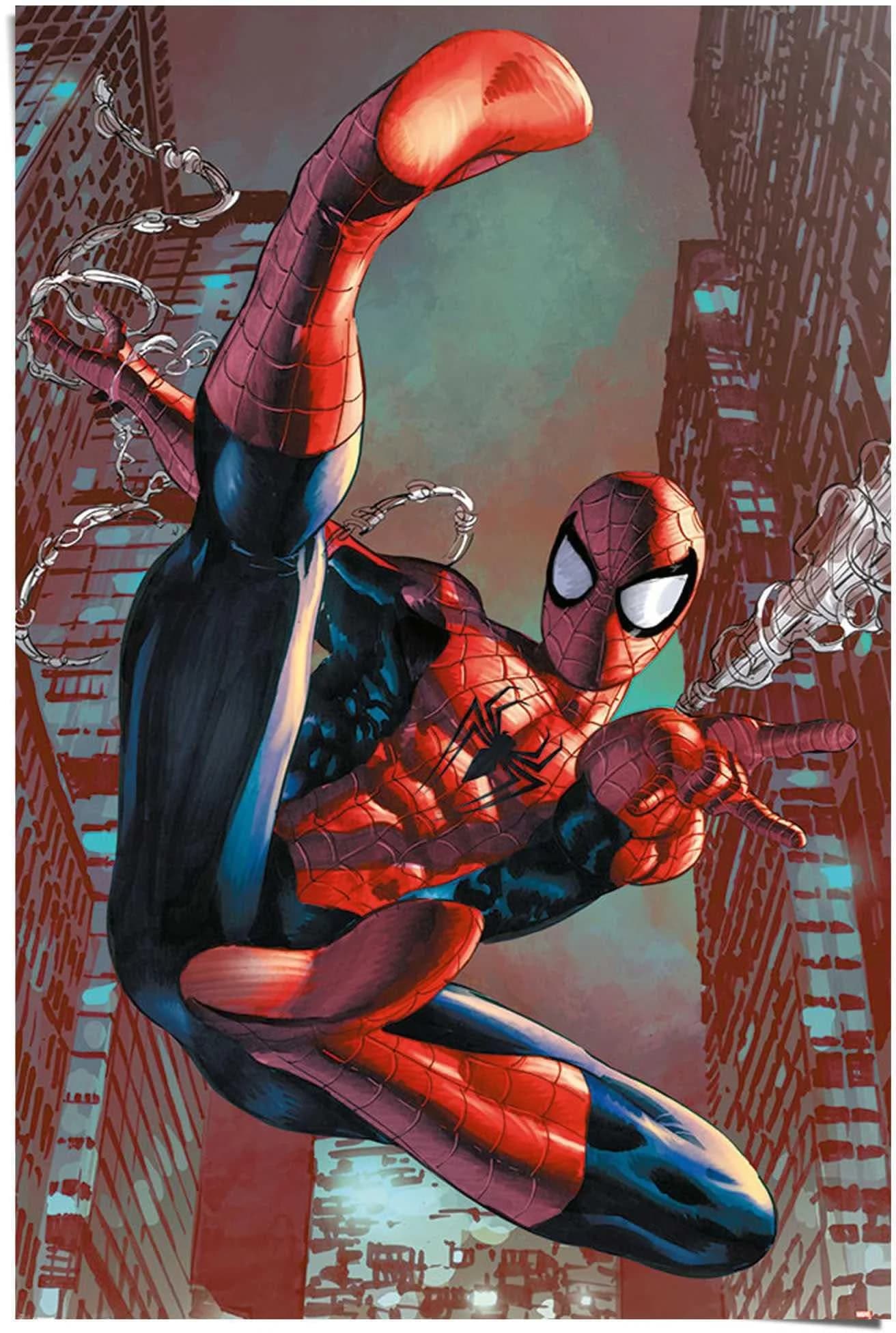 Reinders Poster Spider-Man Rot Maxi 61x91,5cm - Bild 4