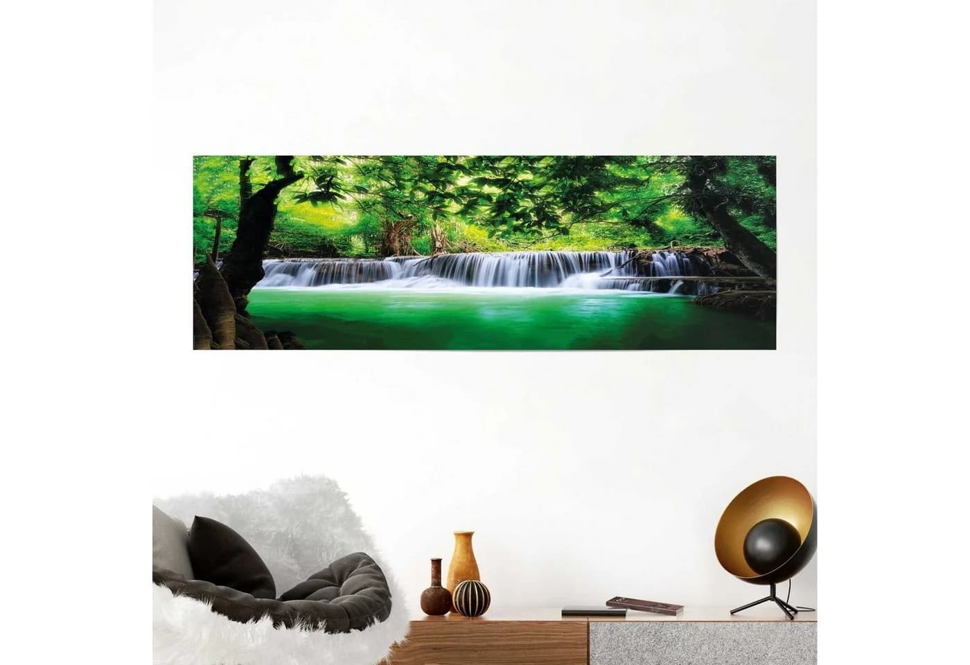 Poster Paradies Träume Grün REINDERS
