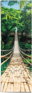 Reinders Poster Dschungel Brücke Grün Panorama 53x158cm Bild 2