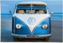 Reinders Poster Volkswagen Bulli Blau Brendan Ray Retro Bild 2