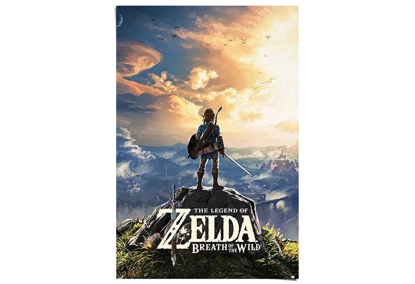 Reinders Poster The Legend Of Zelda - Breath of the Wild Blau - Bild 2