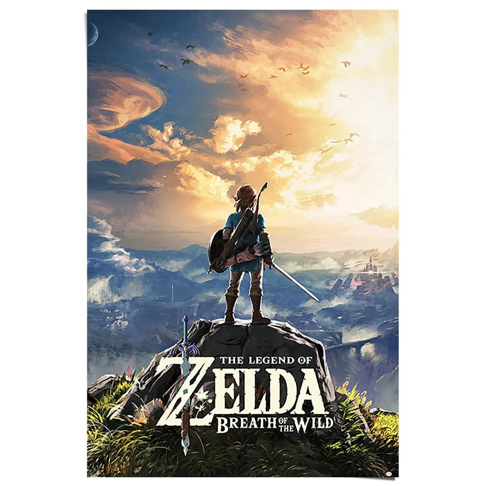 Reinders Poster The Legend Of Zelda - Breath of the Wild Blau - Bild 3