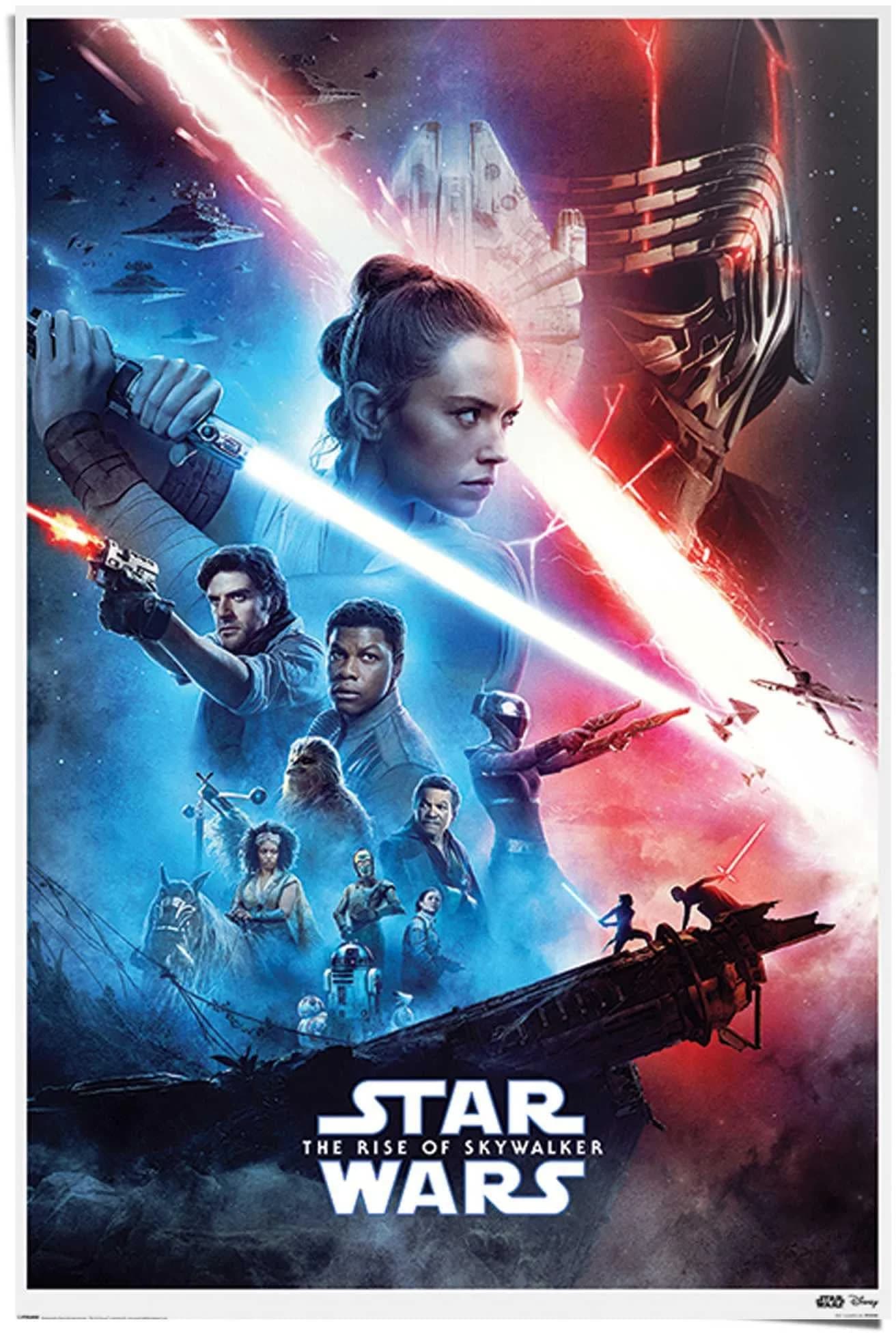 Reinders Star Wars Poster The Rise of Skywalker Rot