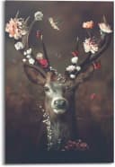 REINDERS Wandbild Hirsch Romantisch Braun 60x90 cm Bild 1