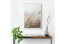 REINDERS Kunstdruck Gras Beige MDF Wanddekoration Bild 1