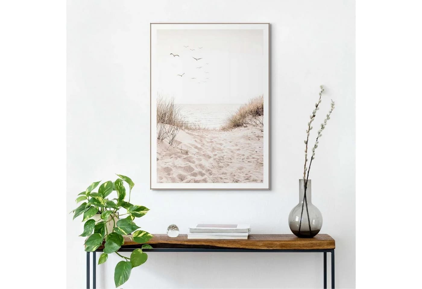 REINDERS Kunstdruck Dünen Beige Wanddekoration MDF - Bild 2