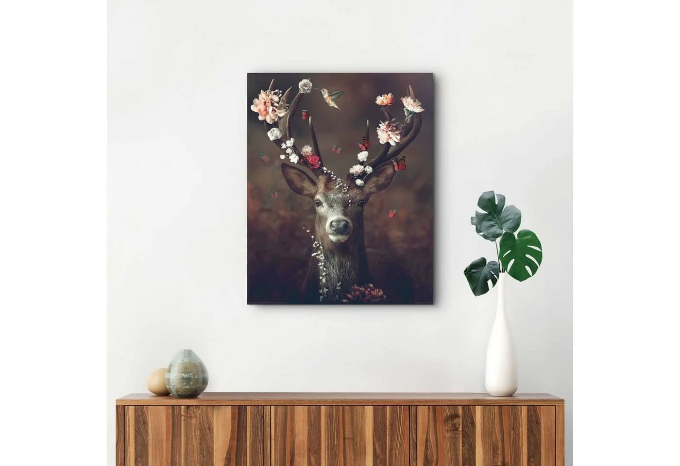 Reinders Wandbild Hirsch Braun - Bild 2
