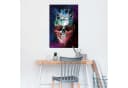Reinders Graffity Totenkopf Poster Schwarz Maxi Format Bild 1