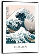REINDERS Bild mit Rahmen Die große Welle - Hokusai Blau Bild 2