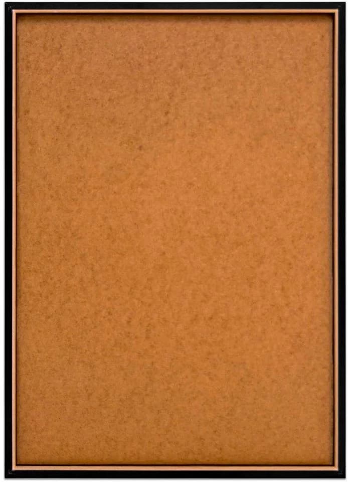 Poster REINDERS Abstrakt Schwarz Weiß MDF Rahmen - Bild 3