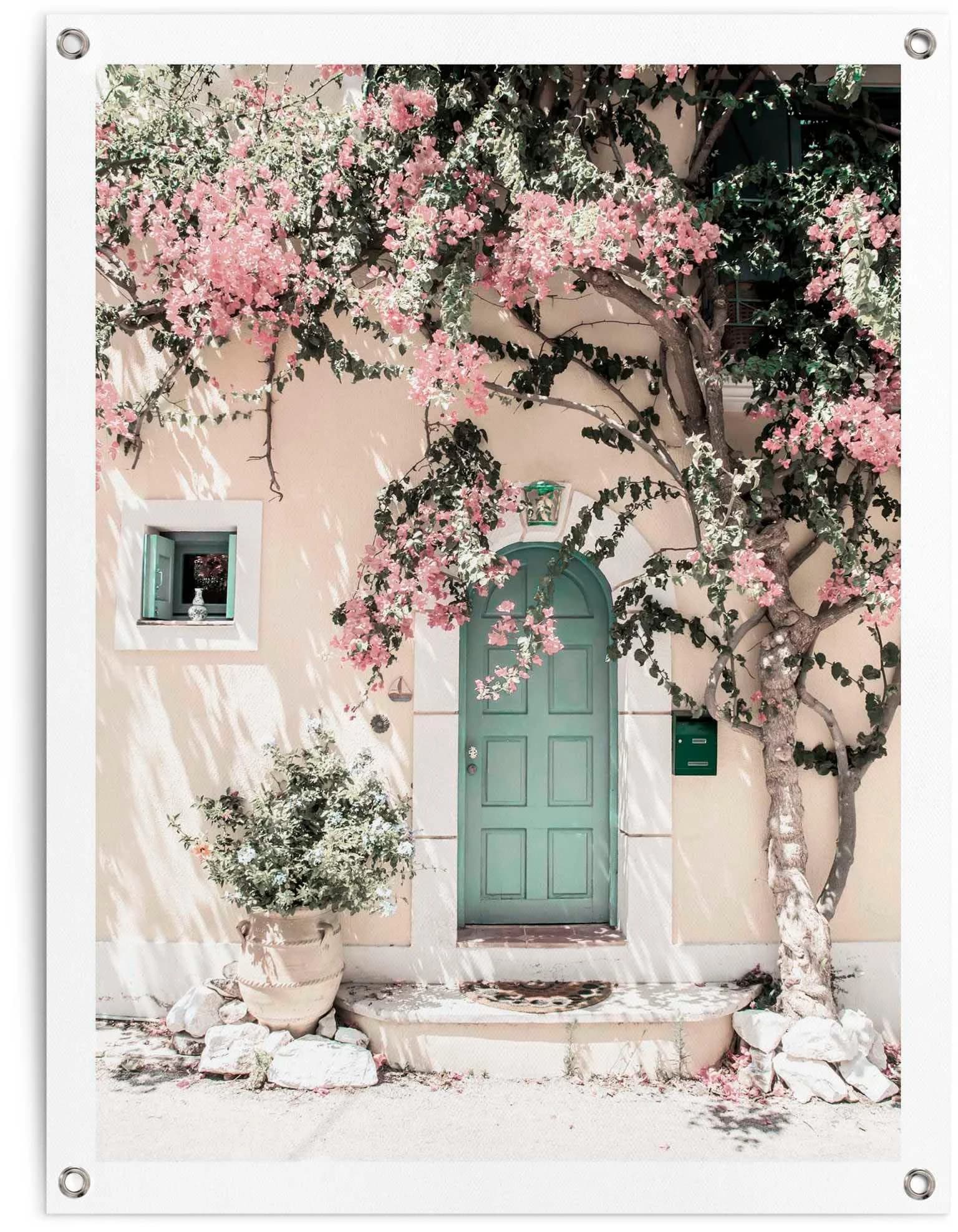 REINDERS Poster Griechenland beige Leinwand 60x80 cm