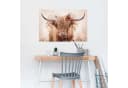Poster REINDERS Highlander in Blumen Beige Wanddekoration Bild 1