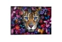 Deco-Panel Flower Cat Bunt Wandbild Bild 2