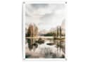 Poster REINDERS Bergsee - Beige Leinwandposter 60x80cm Bild 2