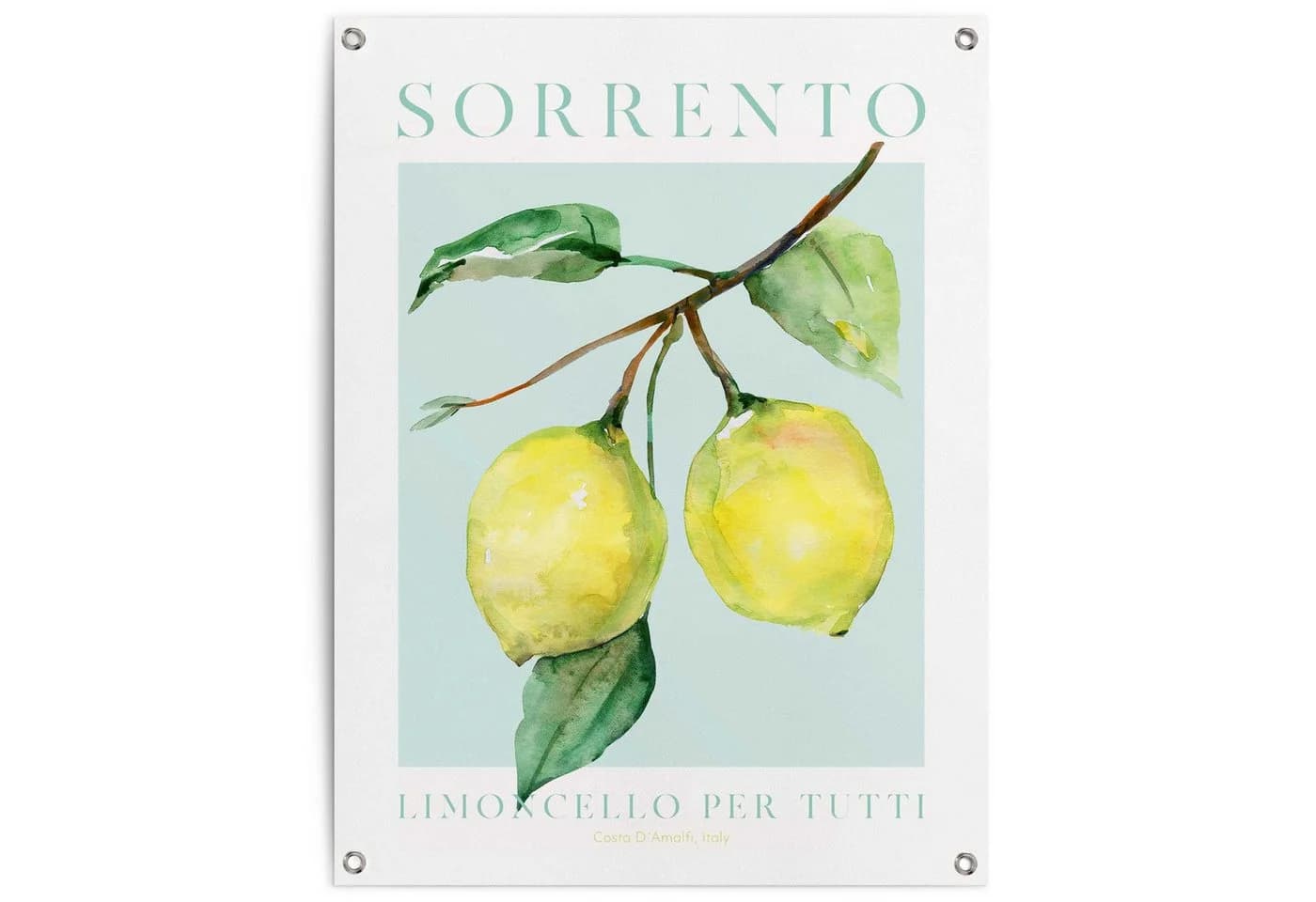 Poster REINDERS Lemon Portrait Gelb - Bild 2
