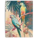 Poster REINDERS "Bird Party" grün 60x80cm Bild 5