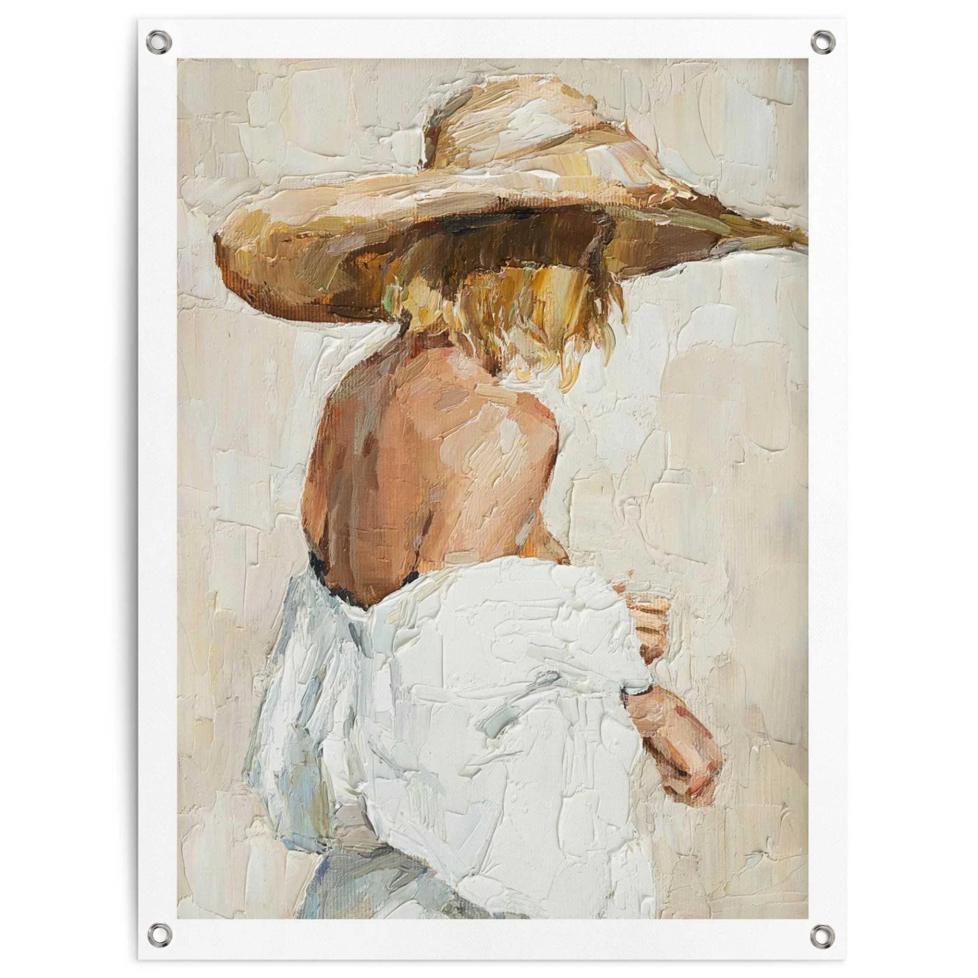 Poster REINDERS Summer Girl Beige 60x80 cm