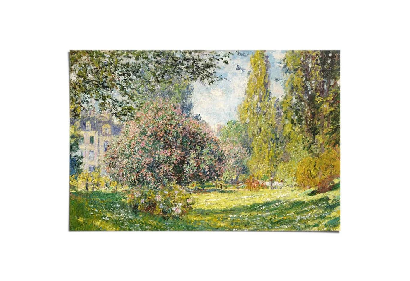 Poster REINDERS Claude Monet Parc Monceau Grün 91,5x61 cm - Bild 2