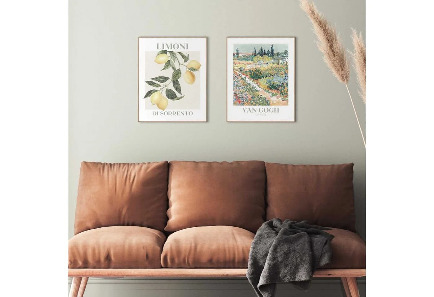 Reinders! Poster Van Gogh Flora Wohnzimmer Grün MDF Kunst
