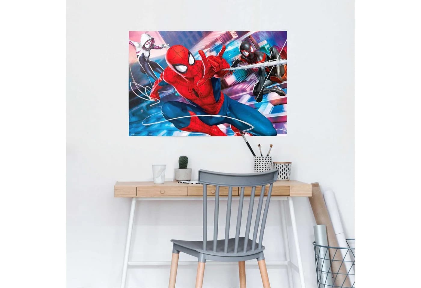 Reinders! Poster Marvel Spiderman Peter Miles Gwen Blau
