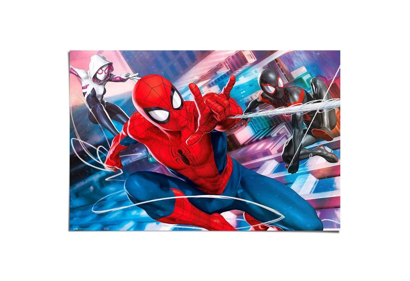 Reinders! Poster Marvel Spiderman Peter Miles Gwen Blau - Bild 2
