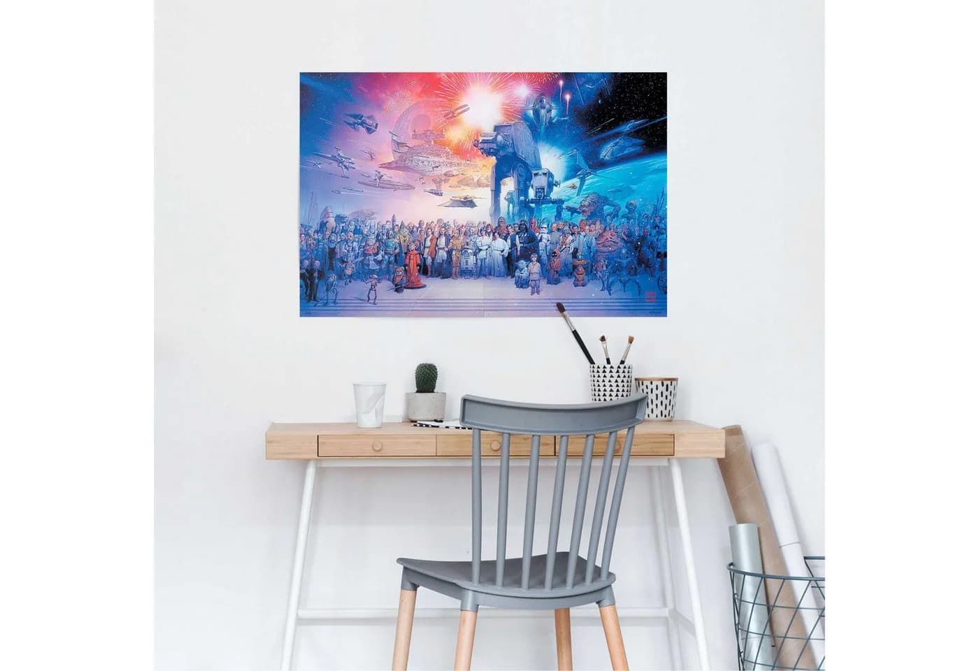 Reinders! Star Wars - legacy characters Poster Blau