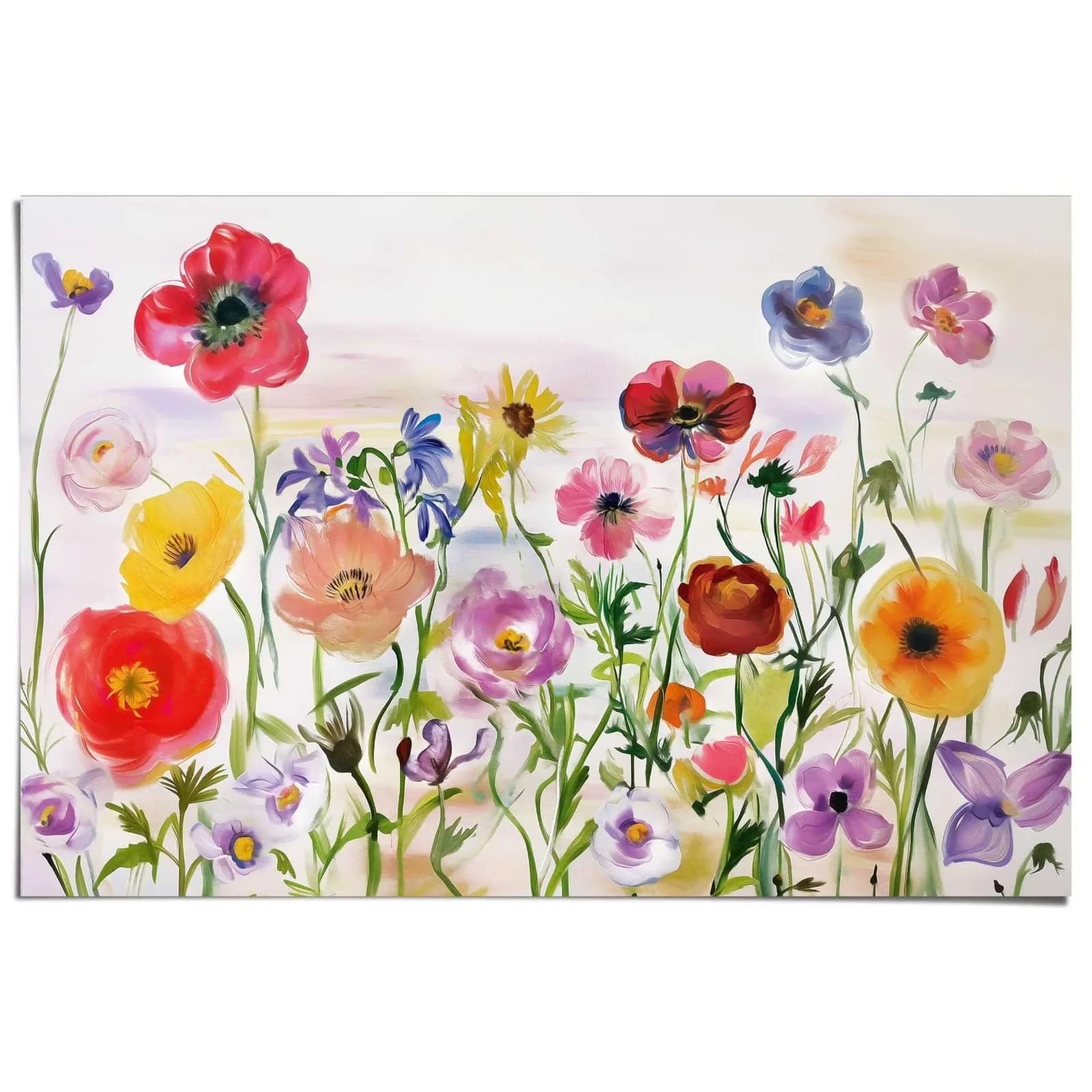 Blumen und Pflanzen Poster auf 150 gr. Papier