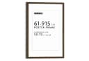 Reinders! Bilderrahmen Walnuss MDF 64,5x95 cm Bild 2