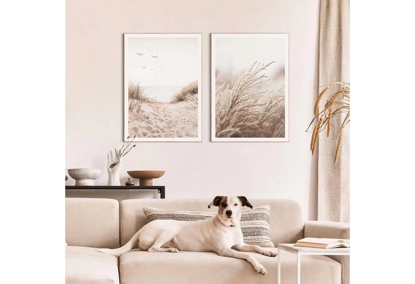 Reinders Poster Strand Beige 50x70 cm