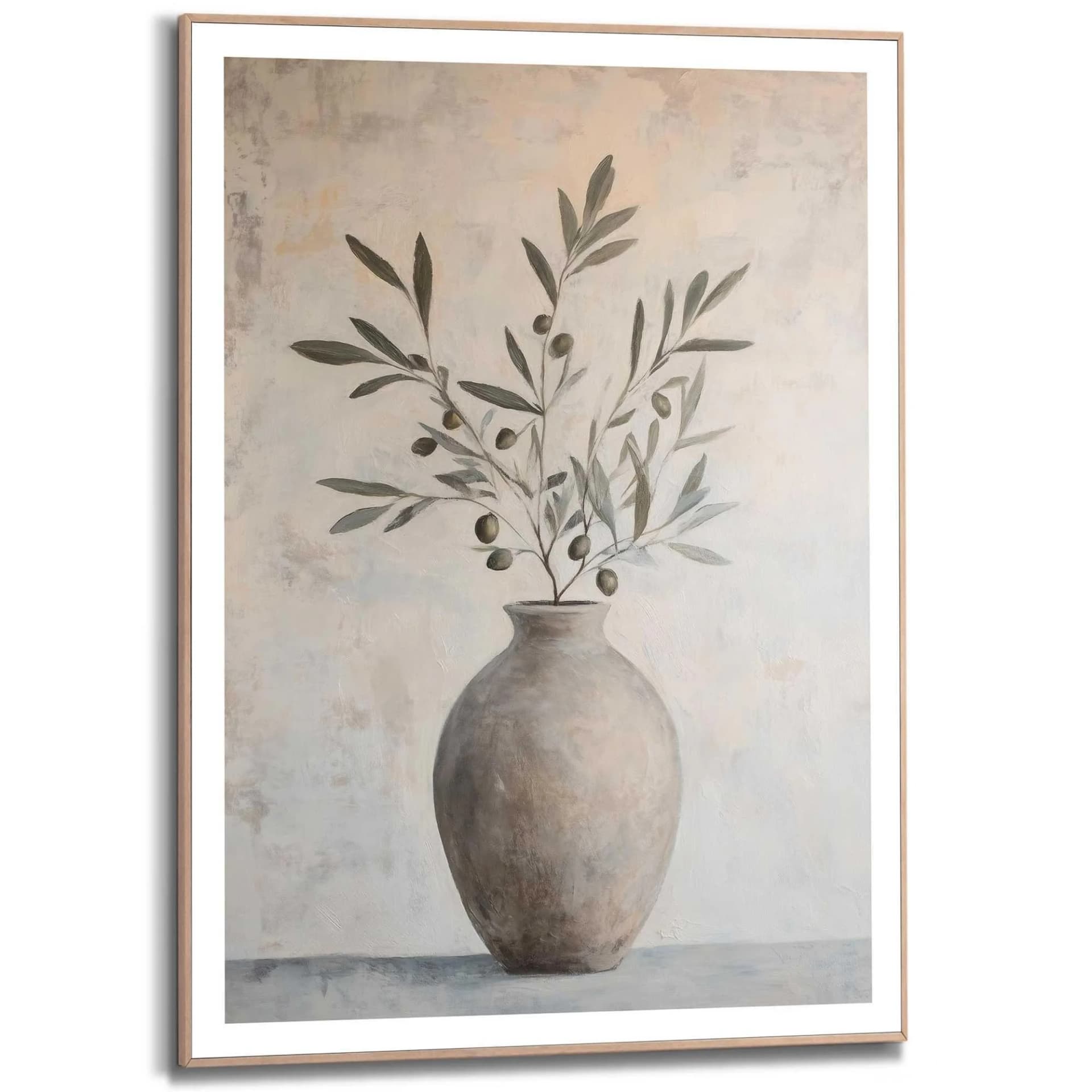 REINDERS Poster Oliven auf Vase Grün Modern Wanddekoration - Bild 5