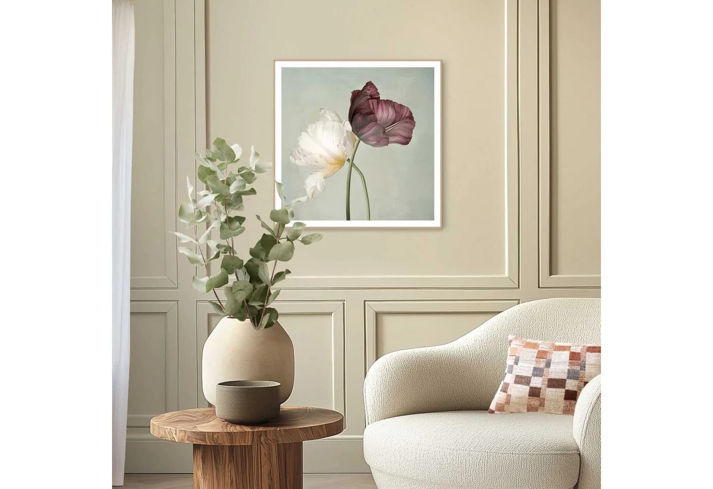 Poster REINDERS Tulips Grün 50x50 cm