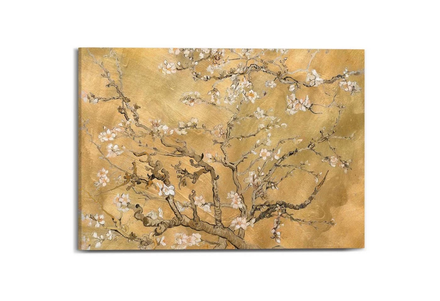 Reinders! Leinwandbild Van Gogh - Almondblossom 70x50 cm Gold - Bild 2