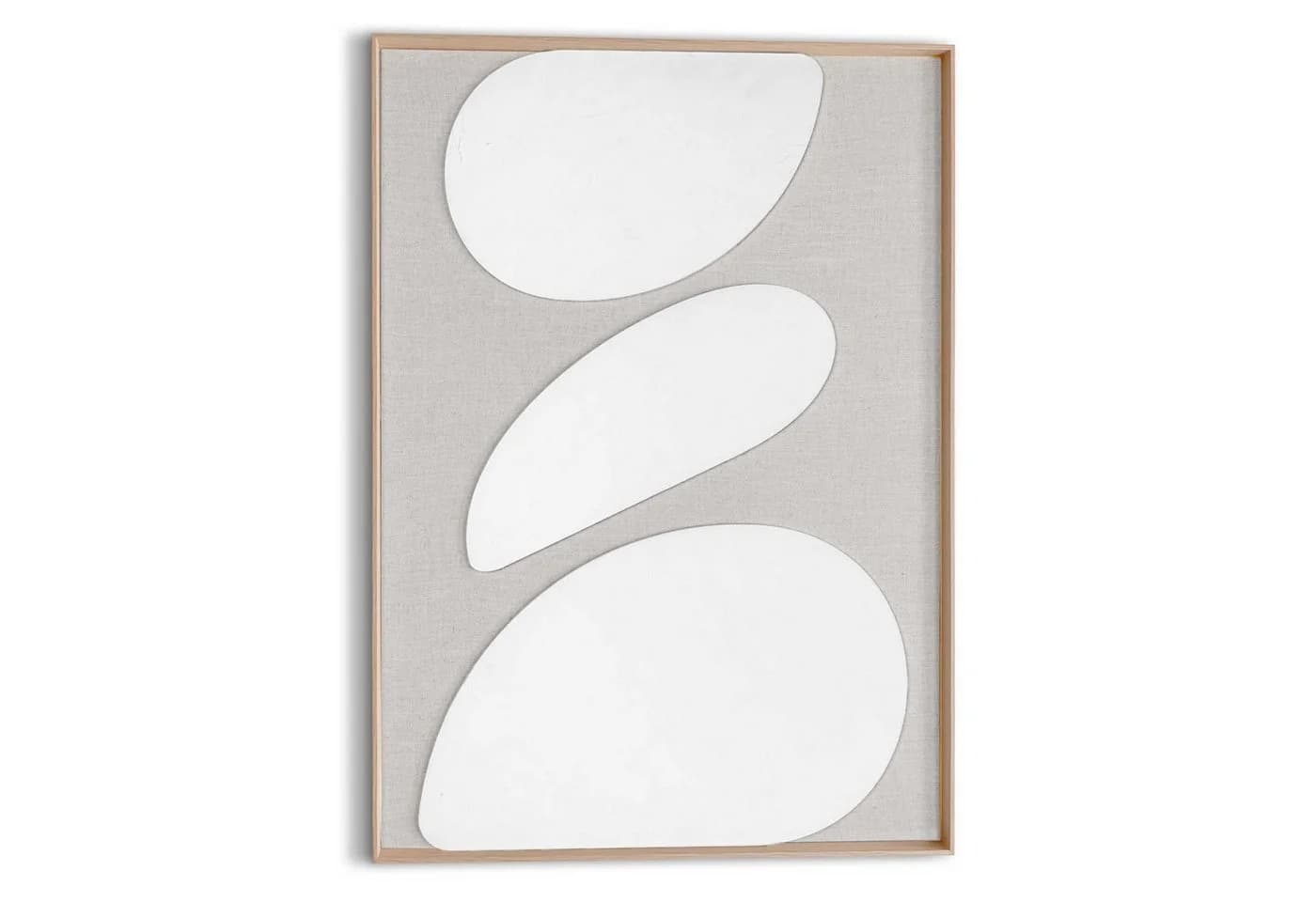 Reinders! Wandbild Organic Pebbles Wohnzimmer Beige - Bild 2