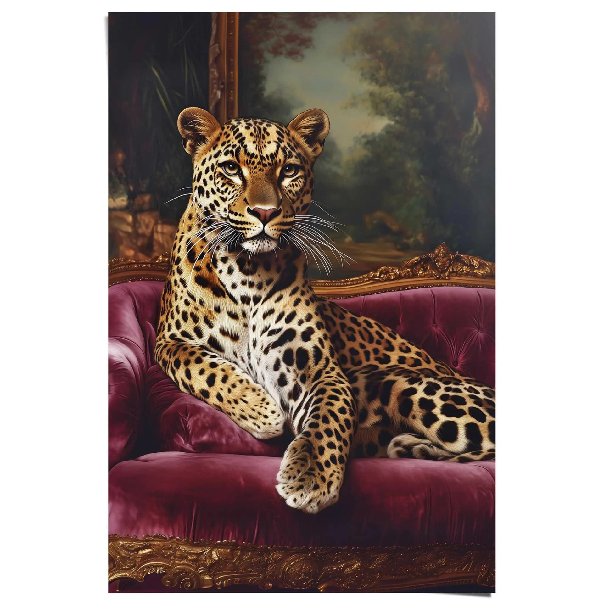 Reinders! Poster Sofa Panther Mehrfarbig 61x91,5 cm