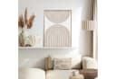 Reinders! Wandbild Reliefbögen Wohnzimmer Beige MDF Abstrakt Bild 1