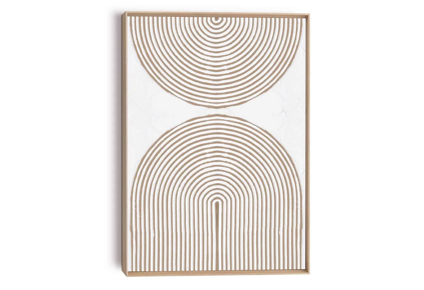 Reinders! Wandbild Reliefbögen Wohnzimmer Beige MDF Abstrakt - Bild 2