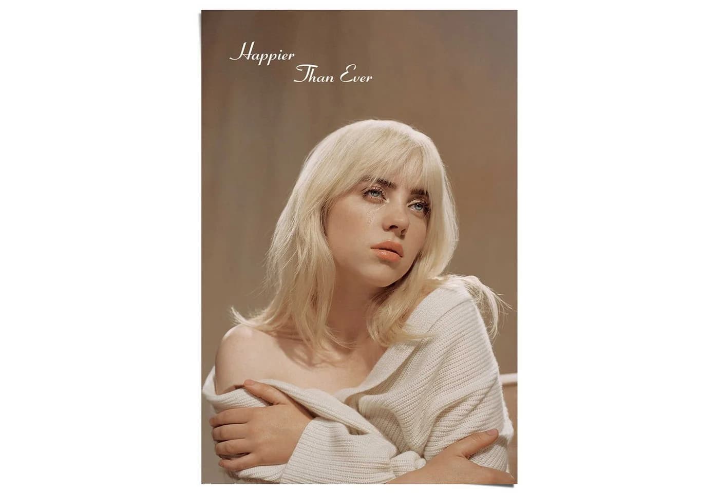 Reinders! Poster Billie Eilish Beige Rechteckig - Bild 2