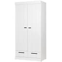 Tchibo Streifentürschrank Connect Weiß Kiefer Bild 1