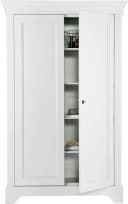 Garderobenschrank WOOOD Isabel weiß mit 4 Böden Bild 4