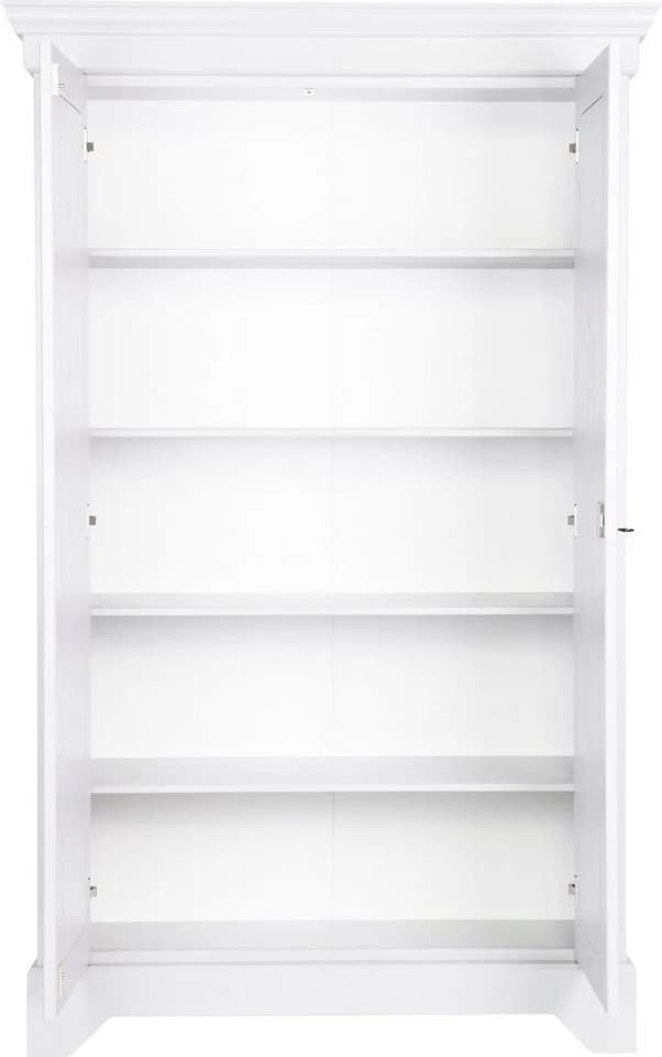 Garderobenschrank WOOOD Isabel weiß mit 4 Böden - Bild 5