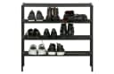 Tchibo - Woood Schuhregal Ferro Schwarz Metall Bild 4