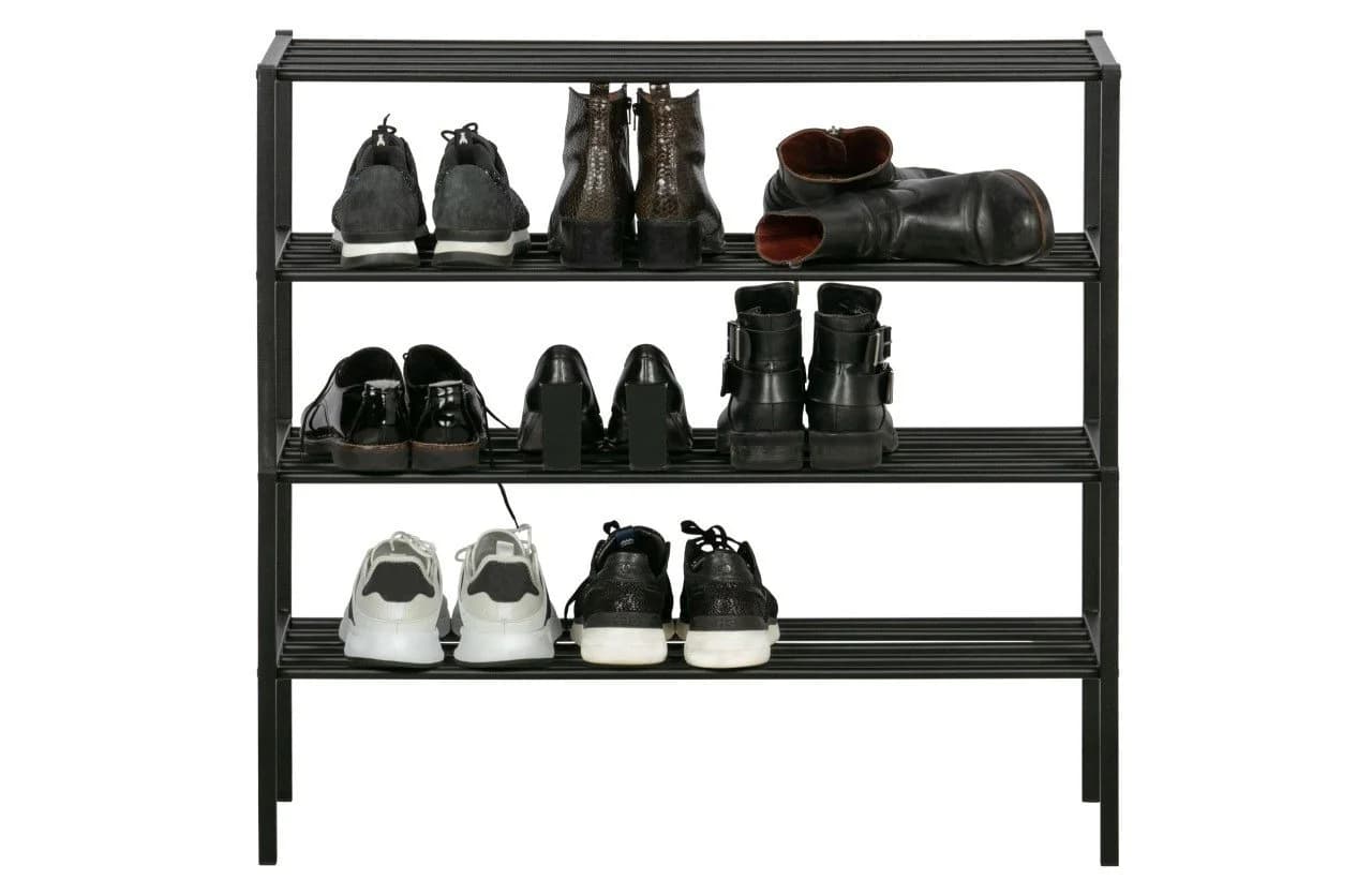 Tchibo - Woood Schuhregal Ferro Schwarz Metall - Bild 4
