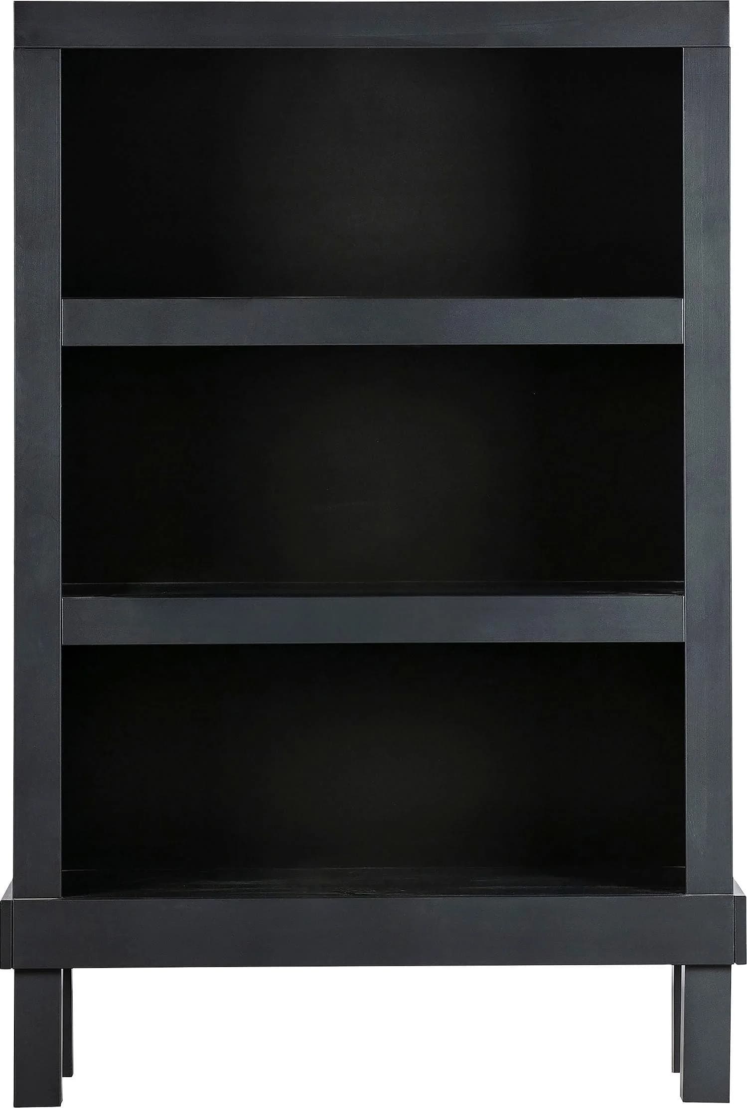 WOOOD Regal "Bonk" Schwarz Bücherregal Standregal