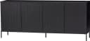 WOOOD Sideboard New Gravure Beige Kiefer Holzwerkstoff Bild 2