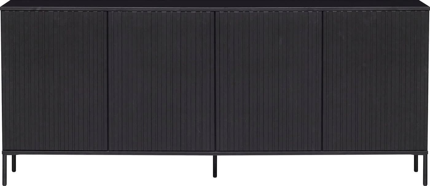 WOOOD Sideboard New Gravure Beige Kiefer Holzwerkstoff - Bild 3