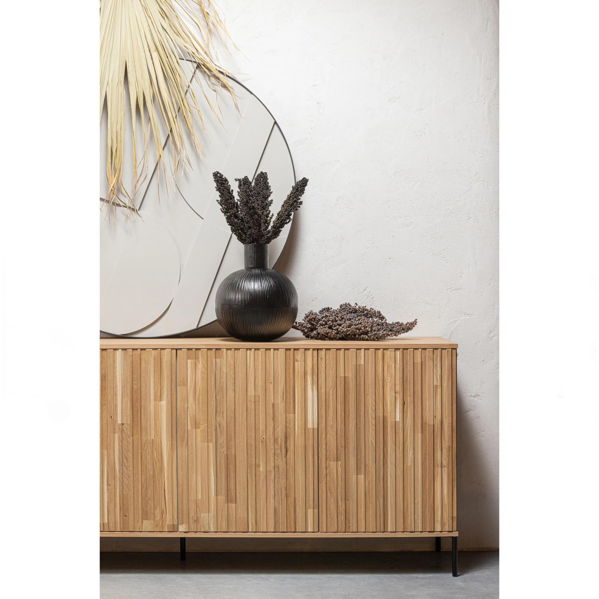 Kommode MOUTIQUE ALLURE Eiche massiv natur