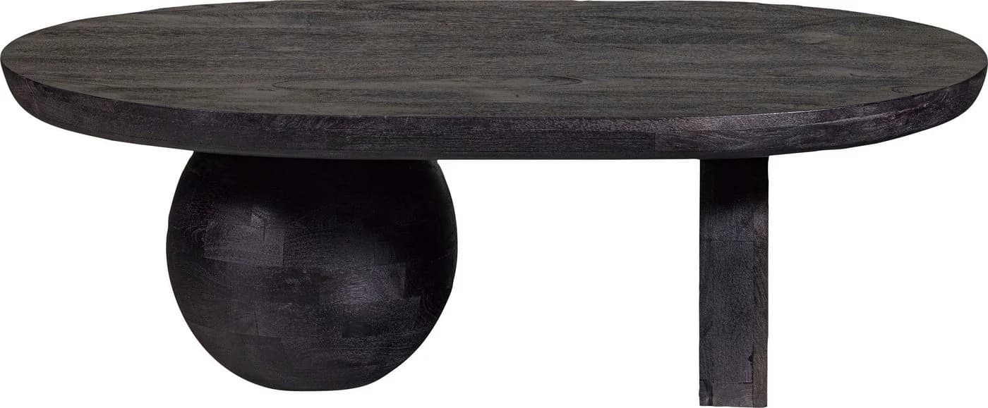 WOOOD Couchtisch Steppe Mangoholz Teilmassiv Modern - Bild 2