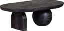 WOOOD Couchtisch Steppe Mangoholz Teilmassiv Modern Bild 3