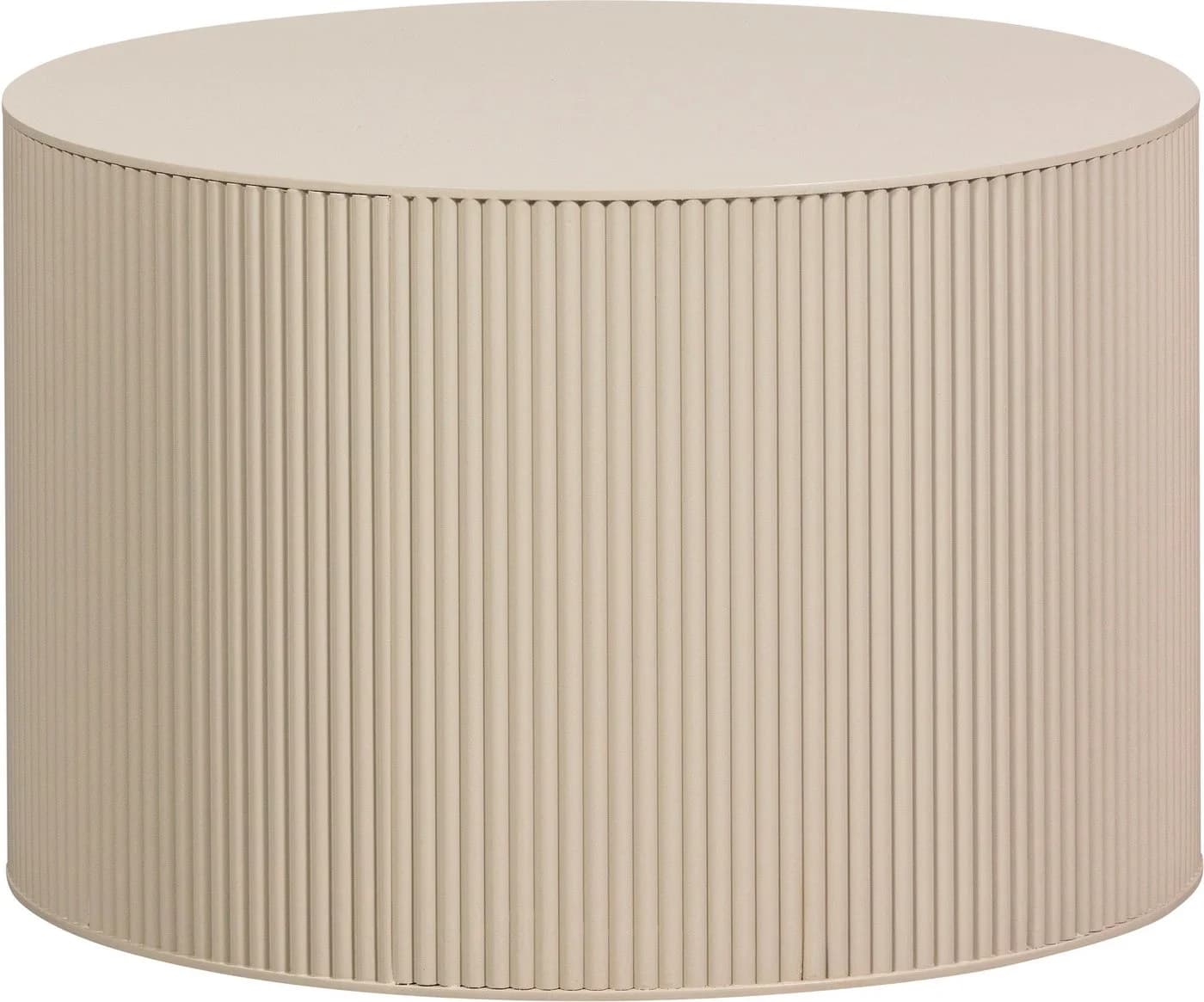 WOOOD Beistelltisch Prague Beige Runde Form MDF - Bild 2