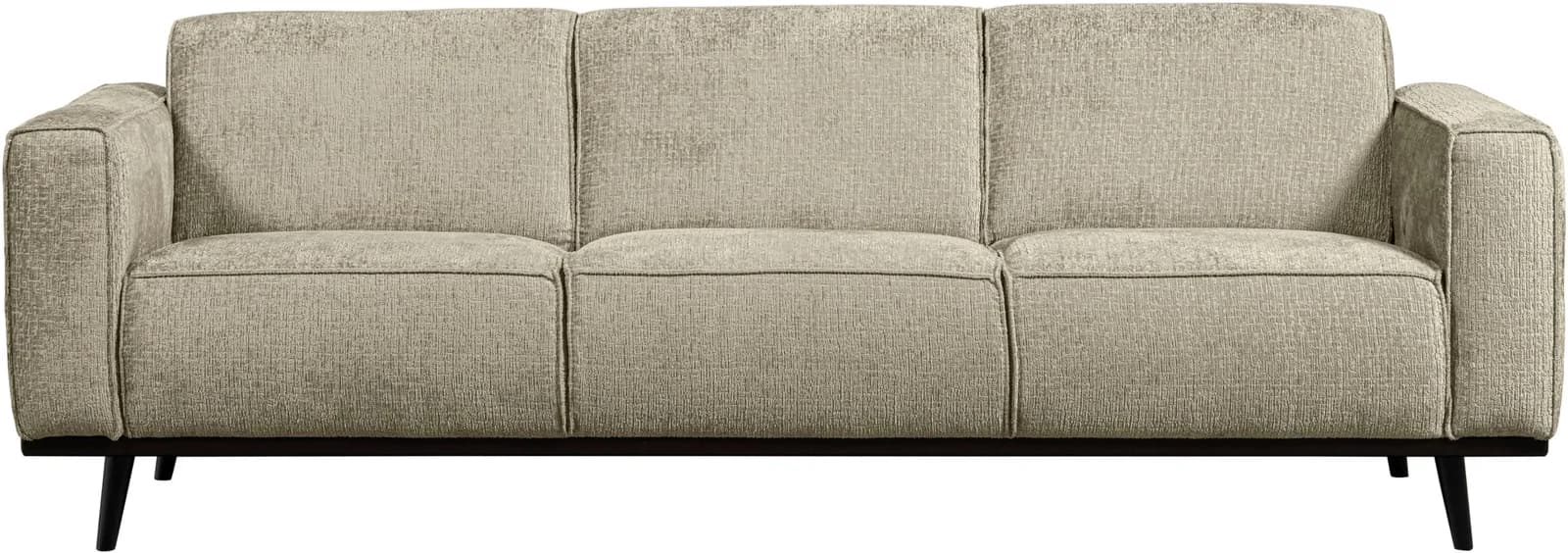 WOOOD Statement 3-Sitzer Sofa Wheatfield Velvet